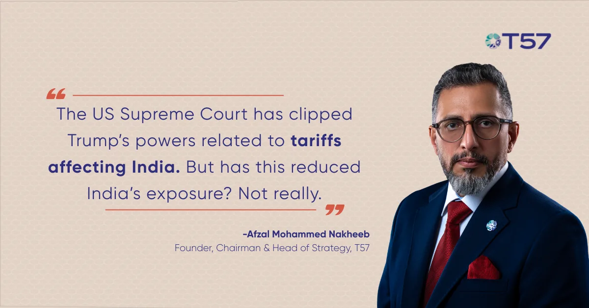Cover image for “India-US Trade Deal After the Supreme Court Shock: Tactical Truce, Hidden Traps, or Trump’s Next Tariff Gambit?”